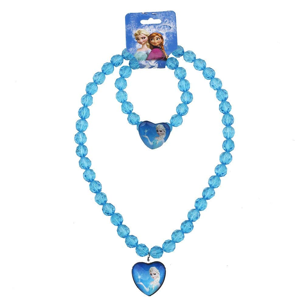 Frozen necklace and bracelet on sale set