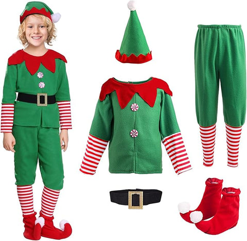 Fancydresswale Christmas dress Elf santa costume for boys and men