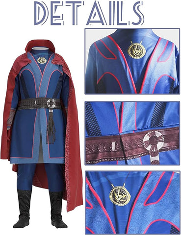 Fancydresswale Doctor Strange dress for kids and adults- Superhero theme cosplay costume