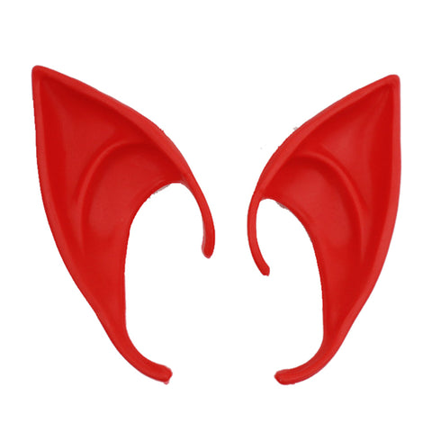 Elf Ear Latex Anime Dress Up Costume Fairy Ears Soft Pointed Ears Cosplay Halloween Anime Party Vampire Ears