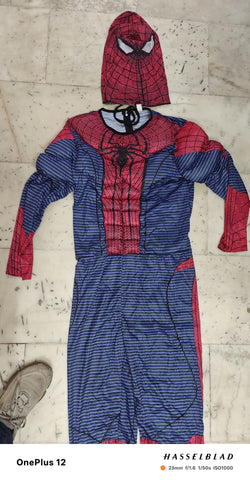 Fancydresswale Spider man Muscle costume for Adults one size